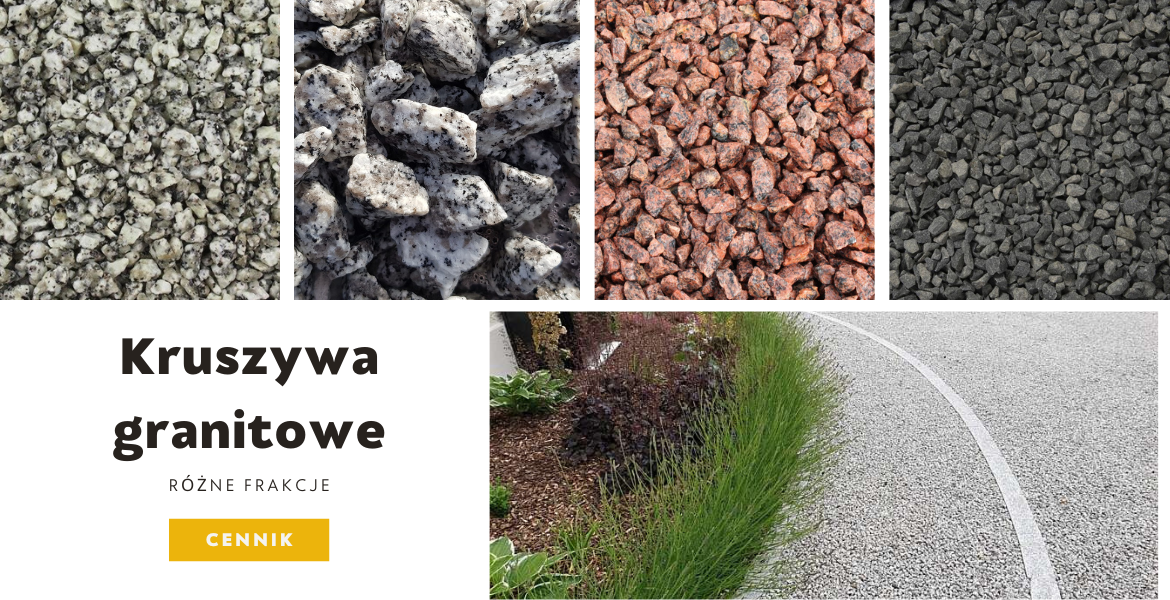 kruszywa granitowe strzegom