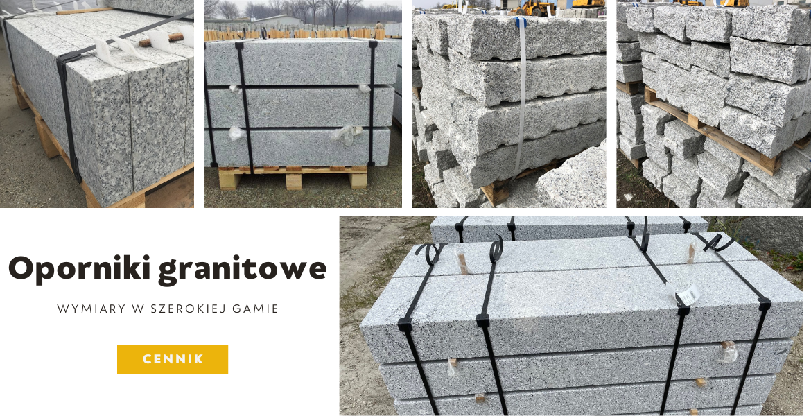 oporniki granitowe strzegom