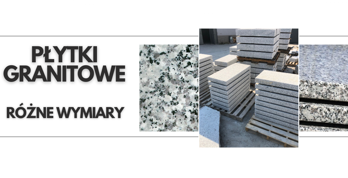 płytki granitowe strzegom